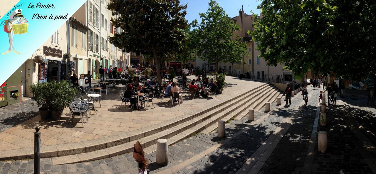 Les Marches De St Charles - 100M2 Leilighet Marseille Eksteriør bilde